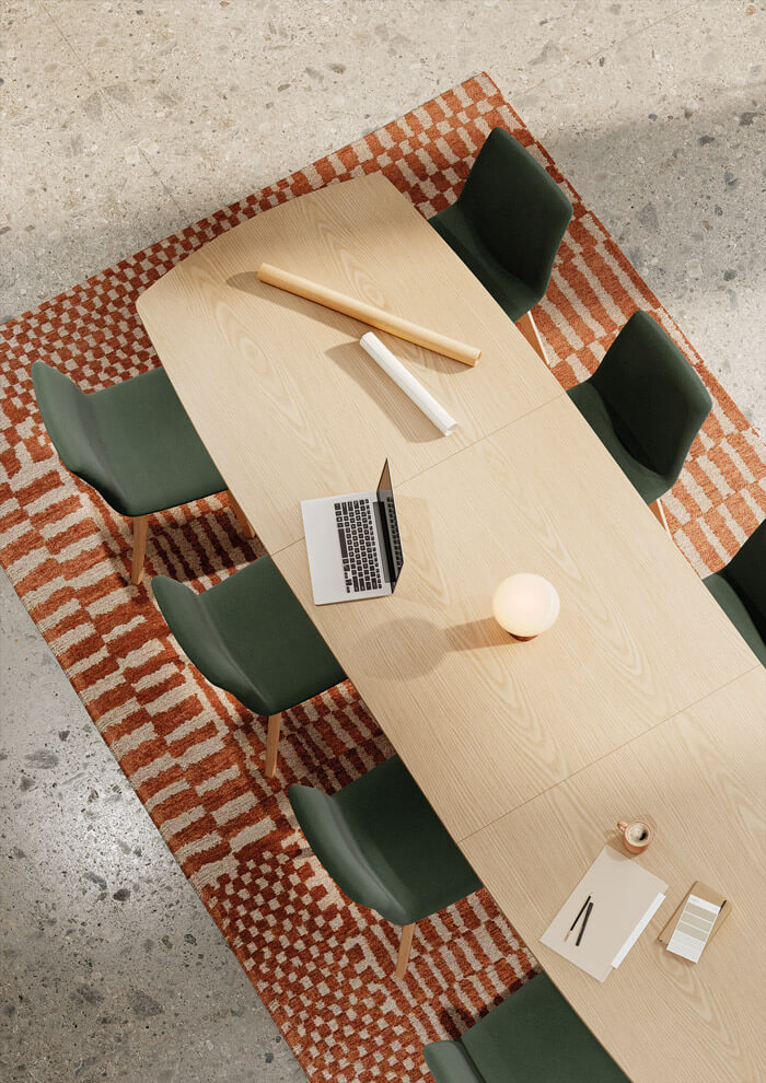 table de réunion modulable Chill Harmony